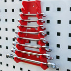  Générique Wrench Organizer, Heavy-Duty Pegboard Rack, Space-Saving Tool Holder, Screwdriver Storage Stand, For Garage, Workshop, Repair Shop, Living Room Tool Wall Setup And More