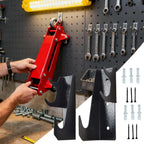  Supports De Cric,Organisateur Robuste Gain De Place - Support De Cric De Sol Accessoires Remorque,Pour Garage, Atelier De Réparation, Salle D'Outils, Atelier À Domicile, Boutique, Mécaniciens,