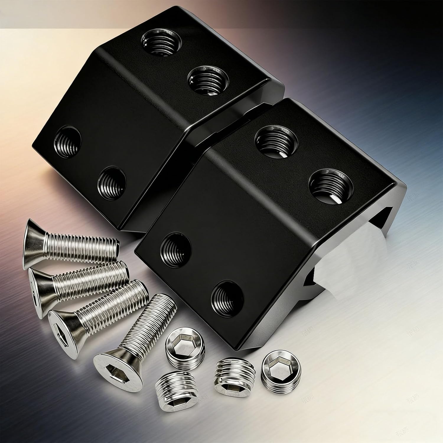  Supports De Montage Sur Rails, Supports, Pinces De Support, Y Compris Tout Le Matériel Pour Une Installation Facile, Systèmes De Rail, Pince