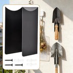 Genérico Support Mural De Balai Avec Montage étagère à Outils De Jardin Organisateur En Acier Pour Cuisine, Buanderie, Appartement, Sous-sol, Espace Extérieur, Jardin, Cour, Maison, Rack Durable