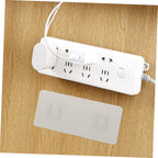  Cabilock 5ensembles Supports Adhésifs Pour Prises De Bureau Fixations Murales Et Supports De Rangement Pour Routeur Lot