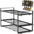  Power Tool Organizer | 3-Layer Wall-Mounted Tool Storage Shelf | Power Tool Organizer Shelf | Modular Heavy-Duty Electric Tool Organizer For Workshop, Shed, And Basement