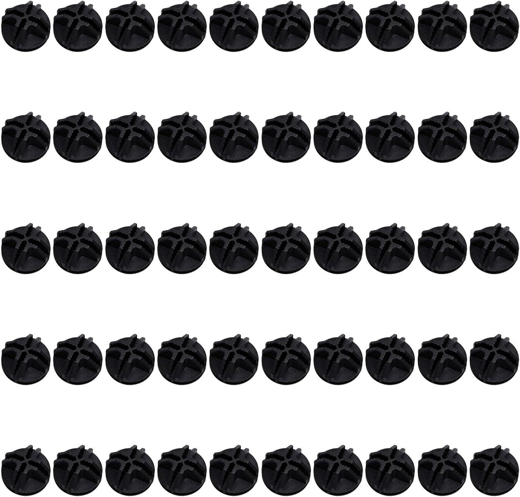 Lot De 100 Connecteurs Cubiques En Plastique Pour étagères De Rangement Modulaires, Fermetures Emboîtables, Boucles, Clips, Organiseurs, Armoires Modulaires, Connecteurs