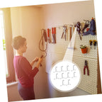  Housoutil 10pièces Organisateur à Crochets Pour Garage Maison Et Jardin Porte-outils Pour Échelles Chaises Tronçonneuses Outils à Main Et Balais Fixation Murale Simple