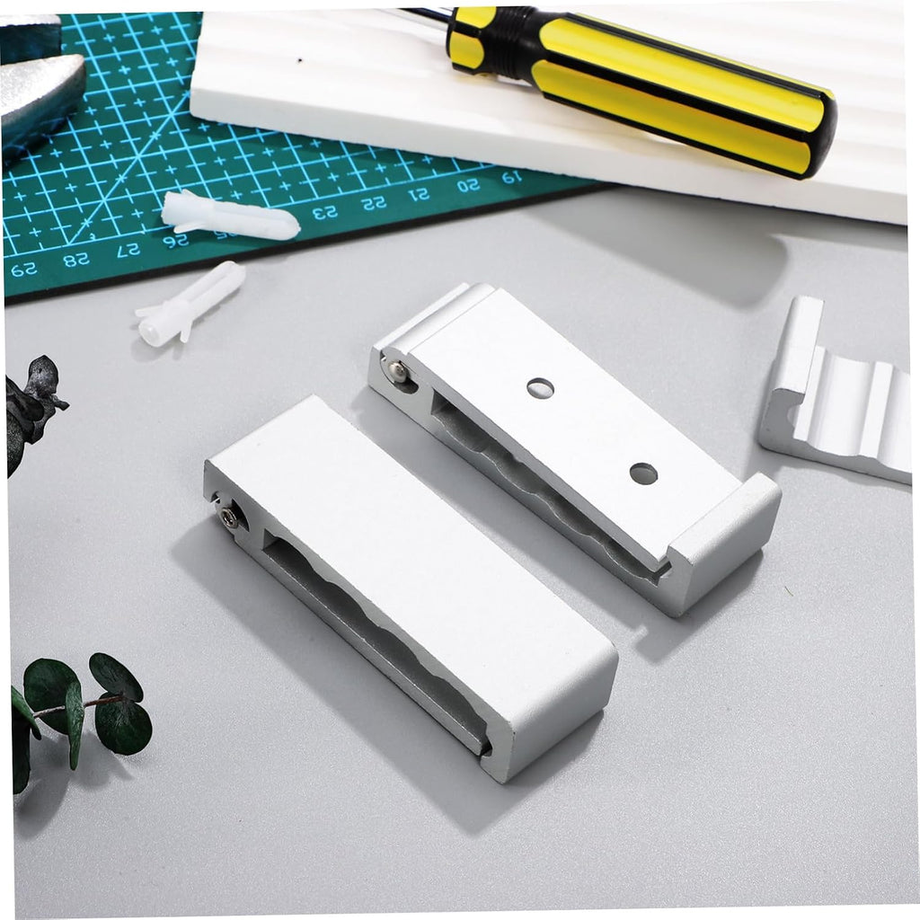  Ciieeo Lot De 6 Muraux Pliables Peu Encombrants Pour Cuisine À À Main Finition Argentée