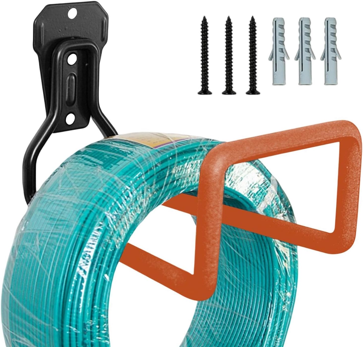 GENERIC Crochets De Garage | Crochets Muraux Robustes | Crochets De Rangement D'échelle – Pour échelle, Balai, Tuyau Métallique, Jardin, Jardin, Atelier, Abri De Jardin, Sous-sol