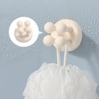  Générique Support De Prise En Silicone Créatif,Crochet De Brosse à Dents Auto-adhésif Mignon Sans | Support De Prise Mural Sans Poinçon, Pour Accrocher Salle De Bain Cuisine Salon Bureau
