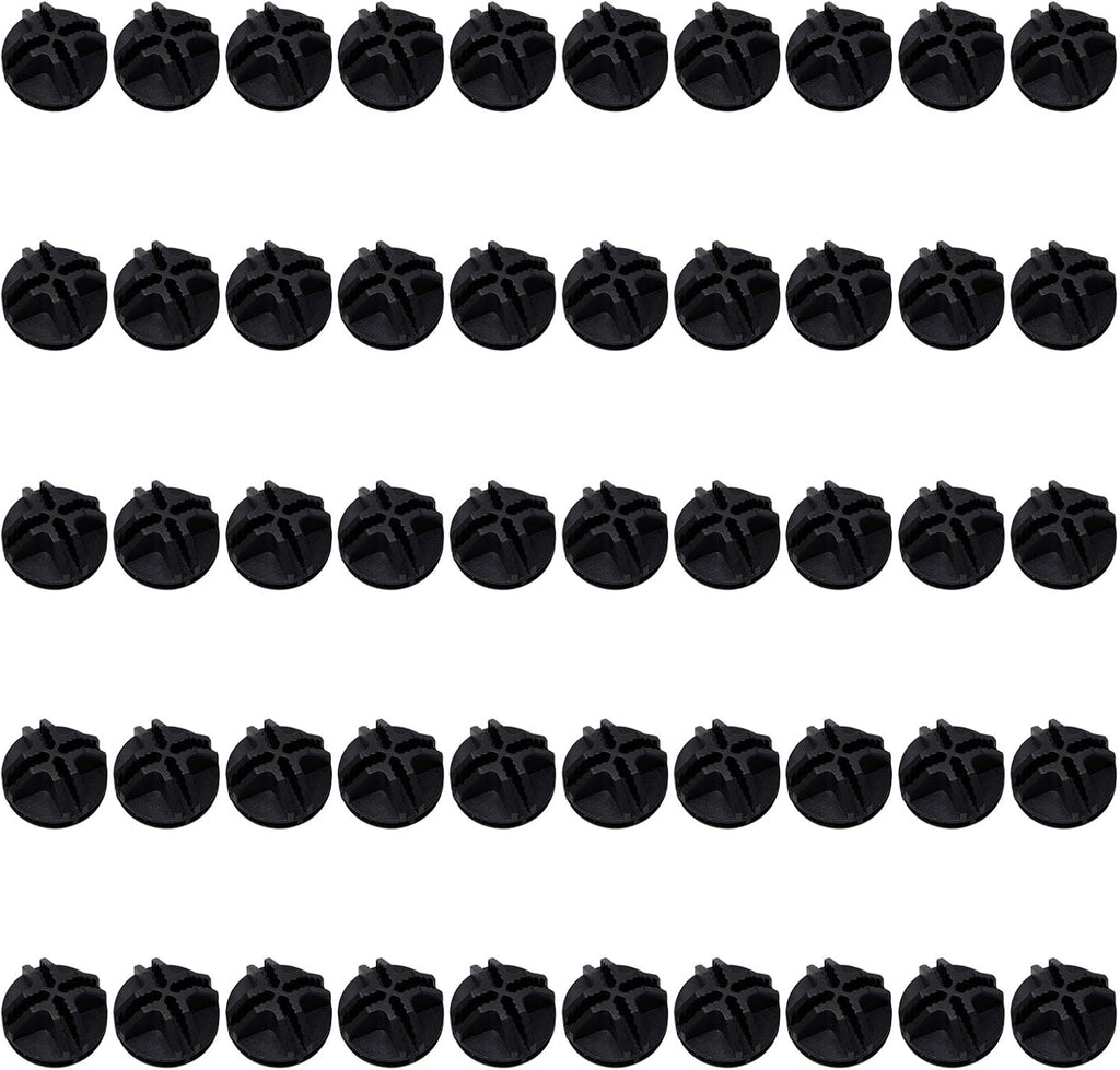  Lot De 100 Connecteurs Cubiques En Plastique Pour étagères De Rangement Modulaires, Fermetures Emboîtables, Boucles, Clips, Organiseurs, Armoires Modulaires, Connecteurs