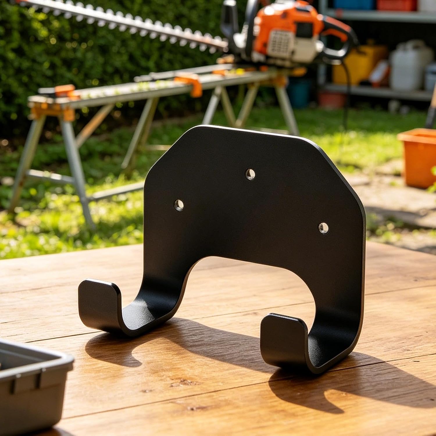  Râtelier De Rangement Pour Coupe-bordure | Support Organisateur D'Outils | Cintre De Garage Pour Taille-bordure à Fil | Pour Garage Atelier Abri De Jardin Grange Sous-Sol Pelouse