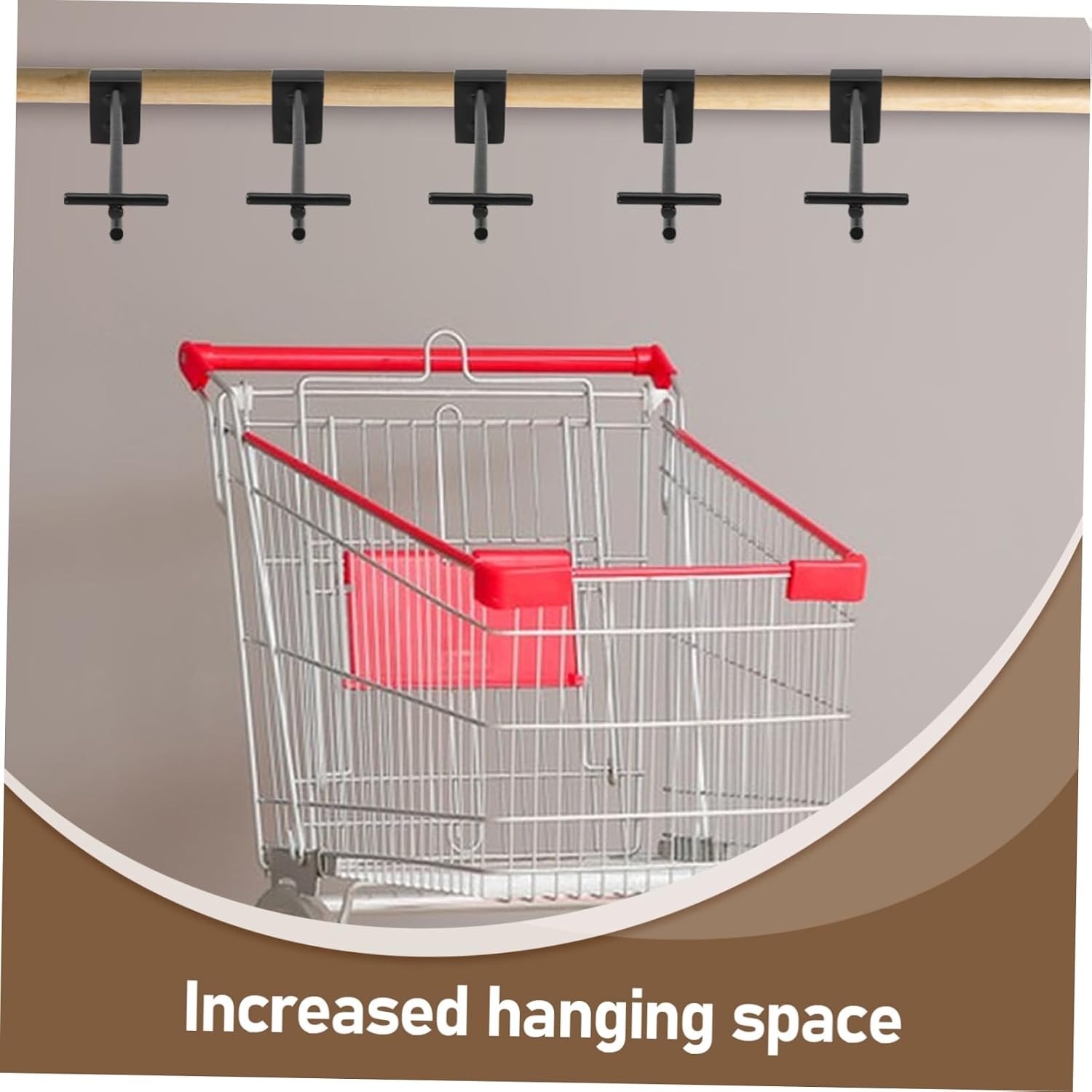  STOBAZA 5pièces Métalliques Pour Étagères De Universels Pour Snacks Bijoux Installation Facile Et Résistants