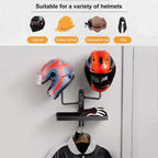 Porte-casaque De Moto, Support De Casque De Moto À 180 °, Porte-casqueur En Métal Rotatif, Larges Applications, Facile À Installer, 30 Cm, Pour Les Moteur De Matériel D'équipement Club Bike Shop Man C