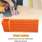 GENERIC Support De Rangement Pour Tournevis, Support De Rangement, Support Mural Pour Outils, Porte- De Tournevis, Design Peu Encombrant, Pour Maison, Garage, Atelier, Mécanicien, Construction