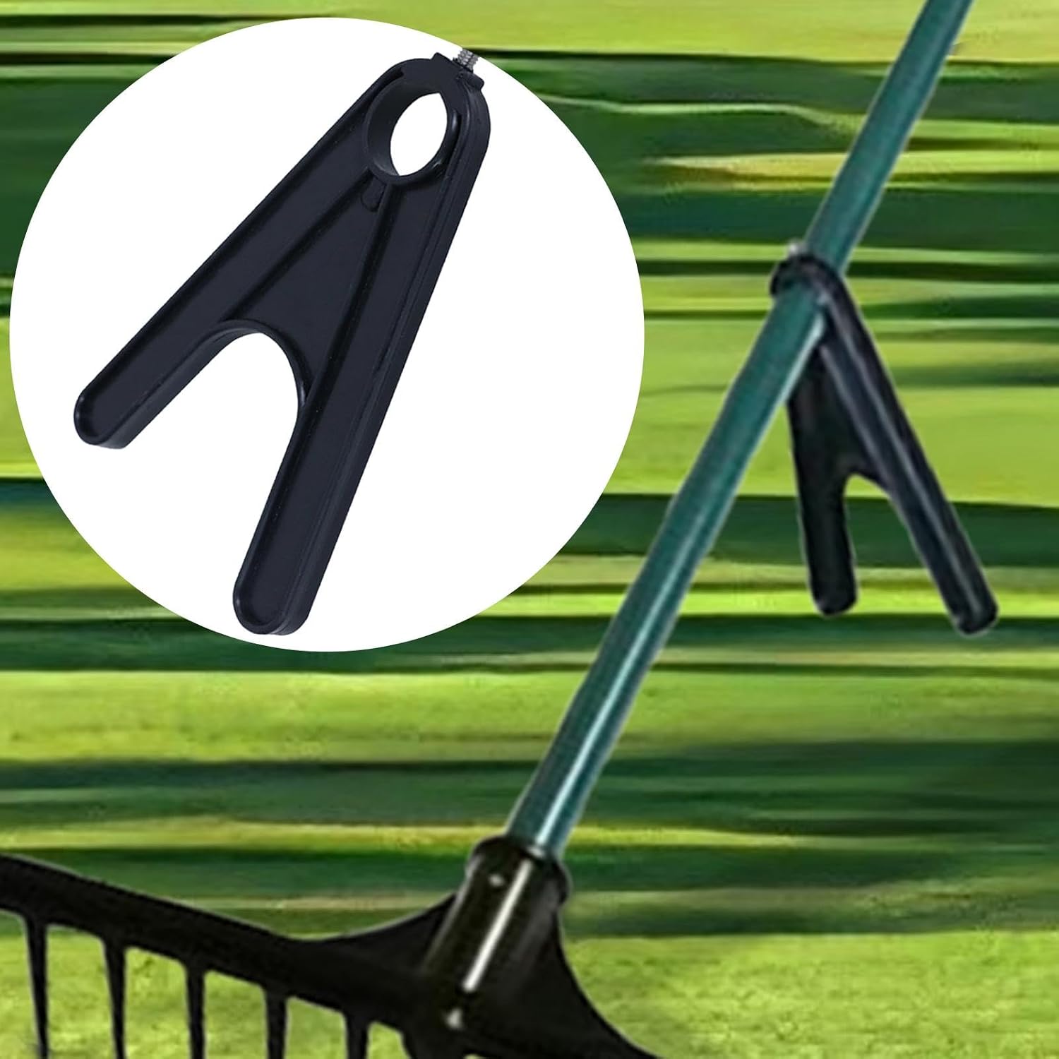 GENERIC Support Pour Râteau à Sable | Organiseur Pratique Pour Outils De Garage, Porte-outils De Golf, Résistant Aux UV, Rangement D'outils De Jardin Pour Râteaux De Sable De Golf