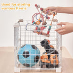  Connecteurs De Grille De Cage,Multifonction Fixation Serrée - Connecteurs De Rangement Pour Cubes En Fil | Pour Salon Maison Dortoir Appartement Chambre Boîte À Caisse Pour Animaux