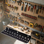 GENERIC Organiseur De Tournevis, Support Mural Pour Outils, 25 Trous, Support Robuste Pour Atelier, Entretien Automobile, Assemblage électronique, Réparation à Domicile