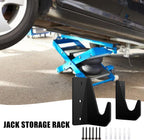 GENERIC Support Mural Pour Cric – Supports De Porte-outils De Garage En Acier, Support De Cric Hydraulique De Voiture, Organisateur De Rangement Peu Encombrant, Système De Fixation Murale Pour Ateliers