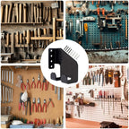  Générique Porte-Tronçonneuse, Organisateur D'Outils De Jardin Résistant, Étagère De Stockage Multifonction Pour Scie à Chaîne Atelier Garage Jardin