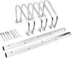  Relaxdays Râtelier Pour 3 Vélos Argent