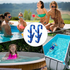 GENERIC Crochets De Piscine Pour Bâtons | Crochets De Rangement Réglables Et étanches, équipement De Piscine, Pour Tiges Télescopiques, épuisettes, Brosses, écumoire, Tuyau D'aspirateur, Outils De Nettoyage