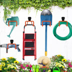 GENERIC Crochets Muraux De Garage, Crochets Robustes Pour Outils Utilitaires | Crochet Pour Outils De Cour | Pour échelle, Balai, Tuyau, Jardin, Jardin, Atelier, Abri De Jardin, Sous-sol