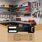 Genérico Generico Support Magnétique Pour Bombe Aérosol - Accessoire Pratique Pour Le Rangement De Canettes De Peinture, Organisateur De Bouteilles De Pulvérisation, Maison, Garage, Atelier, Chariot