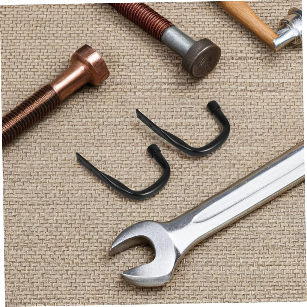  Ciieeo 6pièces Crochets De Rangement Pour Garage Crochets Muraux Métal Robustes Pour Outils De Jardin Et Échelle Système De Suspension Facile à Installer