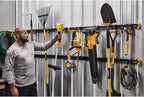  DEWALT Organiseur D'outils, Double Crochet Standard Pour Outils à Long Manche, Compatible Avec Le Système De Rangement D'atelier (DWST82815)