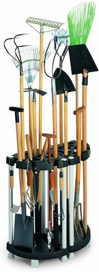  Terry - Double Tool Rack, Râtelier Porte-Outils Multi-Usage, 73x37,5x77,5 Cm