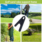 GENERIC Support Pour Râteau à Sable | Organiseur Pratique Pour Outils De Garage, Porte-outils De Golf, Résistant Aux UV, Rangement D'outils De Jardin Pour Râteaux De Sable De Golf