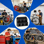 Générique Râtelier De Rangement Pour Outils - Porte-objets Mural à 6 Compartiments - Range-outils à Fixation Par Serrage | Pour Garage, Atelier, Remise, Établi, Panneau Perforé