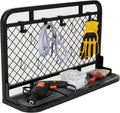  Honey-Can-Do Étagère Murale Réversible Pour Garage Avec Crochets, Noir SHF-09837