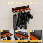  Porte-outils Pneumatique Mural Antirouille Avec 5 Emplacements Pour Outils Efficaces