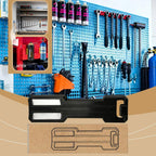  Support Magnétique Pour Bombe Aérosol, Support De Rangement Mural, Organisateur D'aérosol De 12 Pouces Avec Prise Sécurisée, Construction En Acier Robuste Avec Aimant Puissant, Accessoire De Garage, I