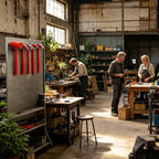 GENERIC Support Mural Pour Outils | Support Mural De Garage à 5 Emplacements – Organisateur De Marteau De Garage – Pour Clé, Tournevis, Abri De Jardin, Atelier, Usine à Domicile