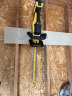  Hedger Support Mural – Rangement Sécurisé Et Peu Encombrant Pour Taille-haie (jaune)